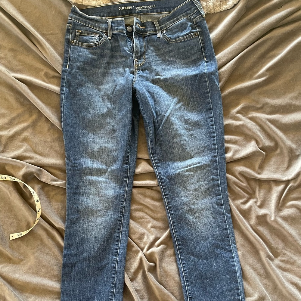 Jeans Old Navy Denim Curvy Midrise